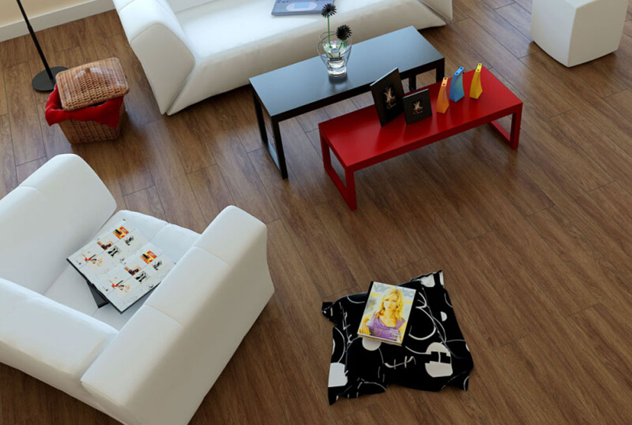 Wooden Grain WPC LVT SPC  for Hotel 1